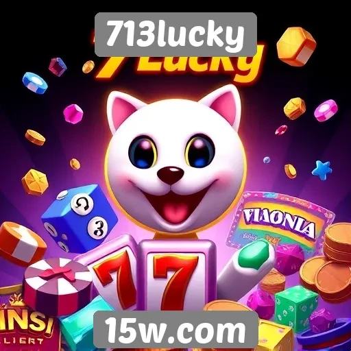 Variedade de jogos disponíveis no 713lucky