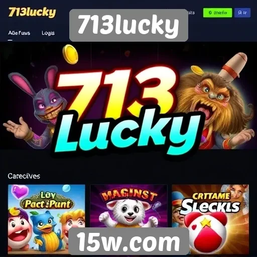 Análise das ofertas de jogos disponíveis no 713lucky